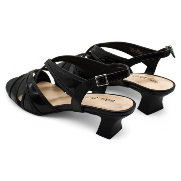 Womens Easy Street Dress Sandals - Black - Picture 7 of 8